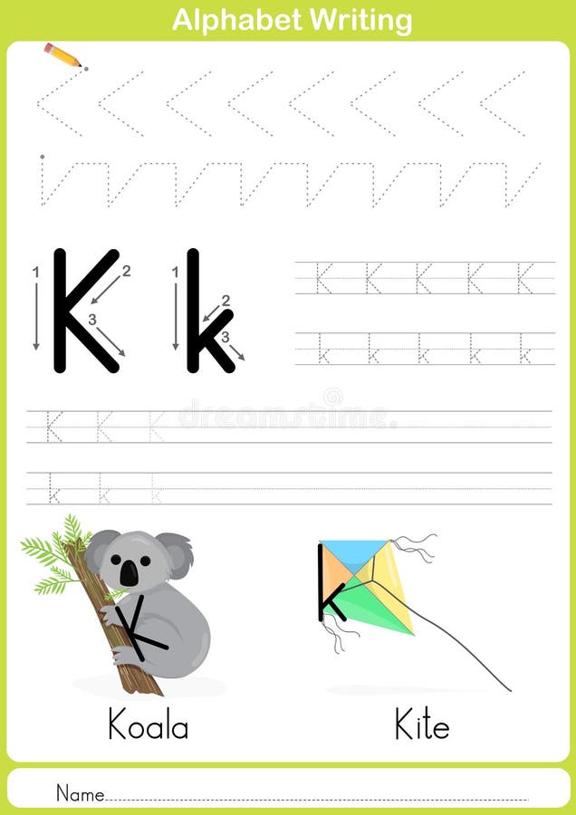 Alphabet A-Z Tracing Worksheet, Übungen für Kinder - Papier A4 bereiten vor, um zu drucken stock abbildung Alphabet A-Z Tracing Worksheet, Übungen für Kinder - Papier A4 bereiten vor, um zu drucken stock abbildung