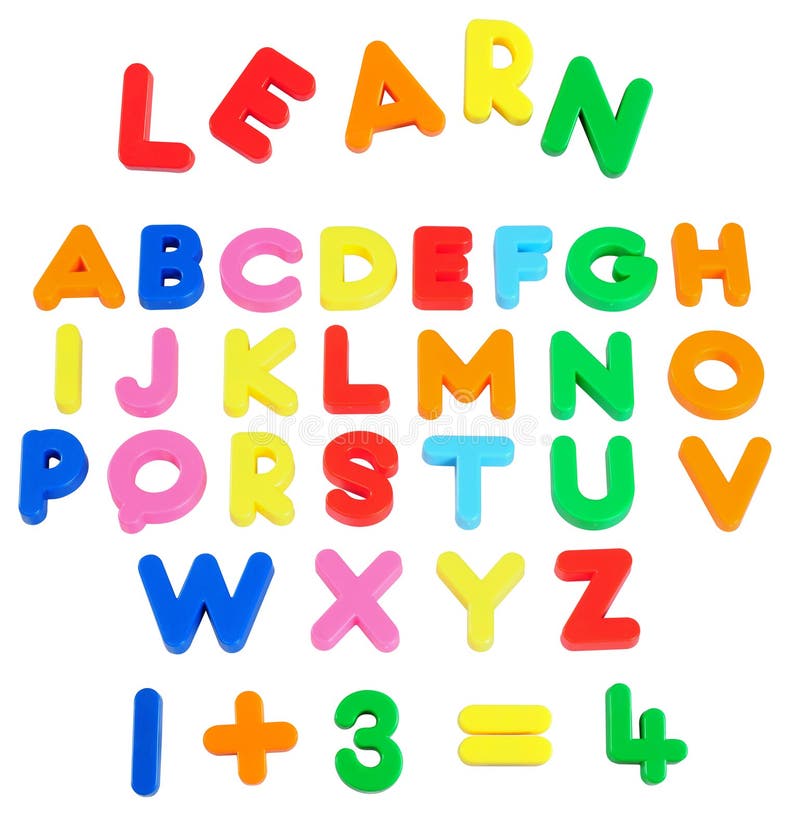 Alphabets. photographie stock