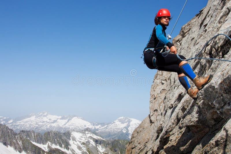 Alpine climbing