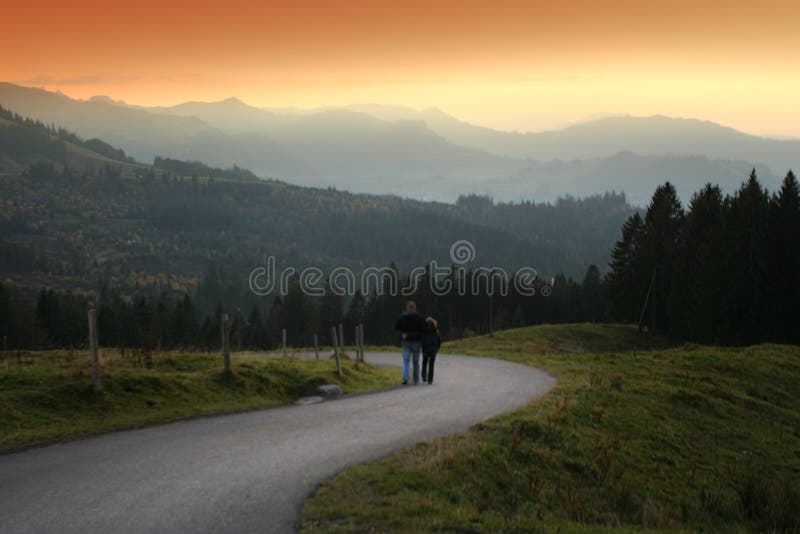 Alpine hike