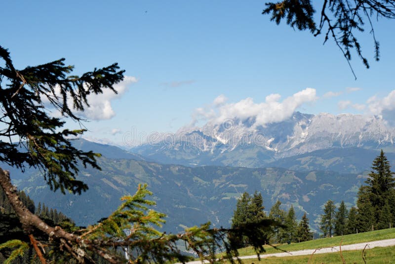 Alpine landscape in Austria