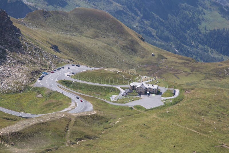 Alpine Valley, High Mountain Roads Stock Image Image of park