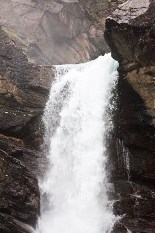 Alpine waterfalls