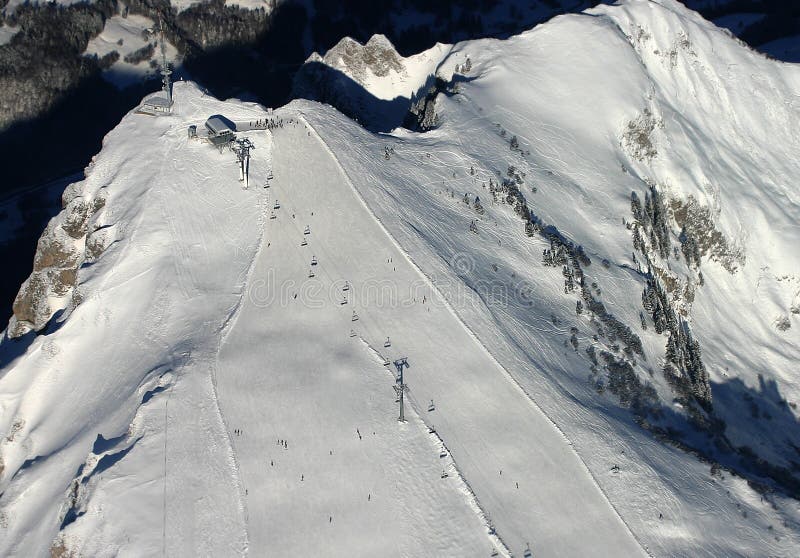 Alps Ski Resort Picture. Image 425177