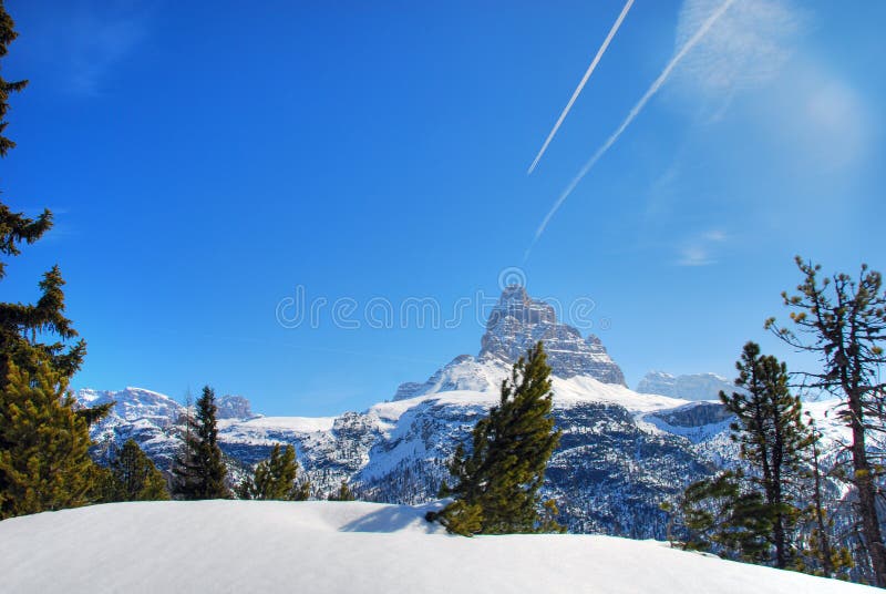 Alps Winter, Dolomites, Italy, 2007