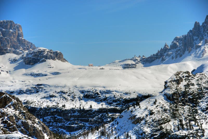 Alps Winter, Dolomites, Italy, 2007