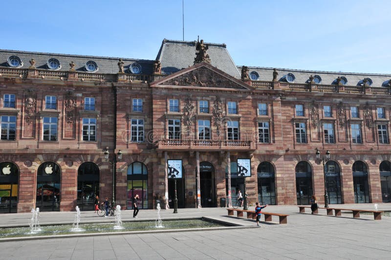 Alsace, the Picturesque City of Strasbourg in Bas Rhin Editorial Photo ...