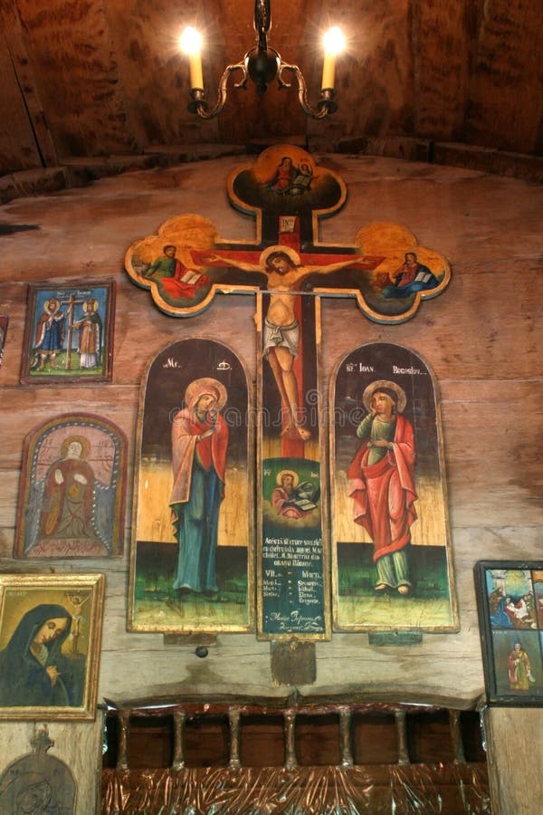 The altar from Monastery from Wood.