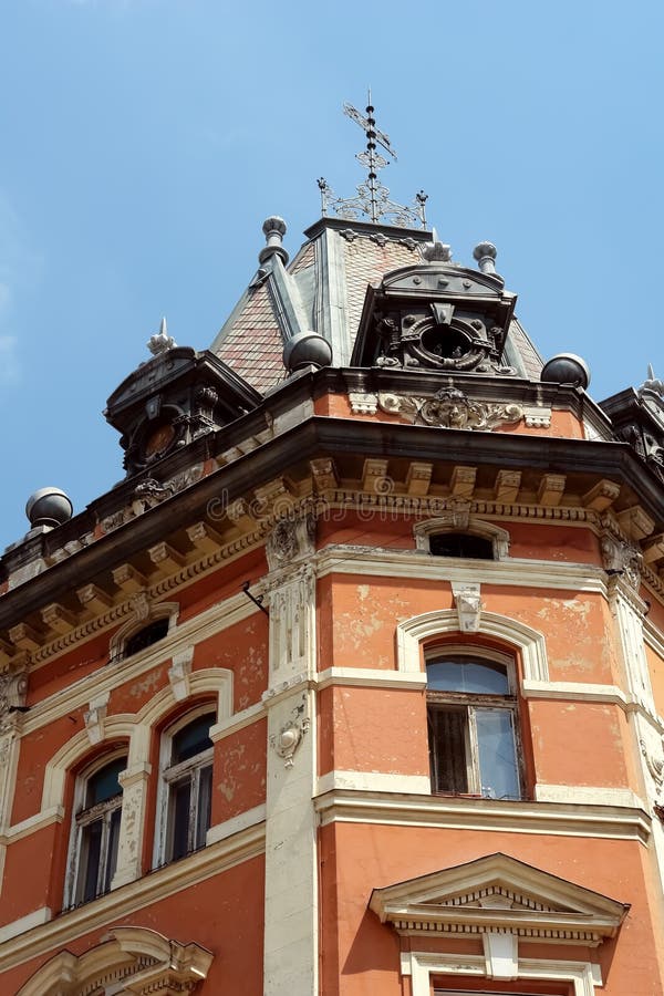 Altes Gebäude in Košice stockfotografie