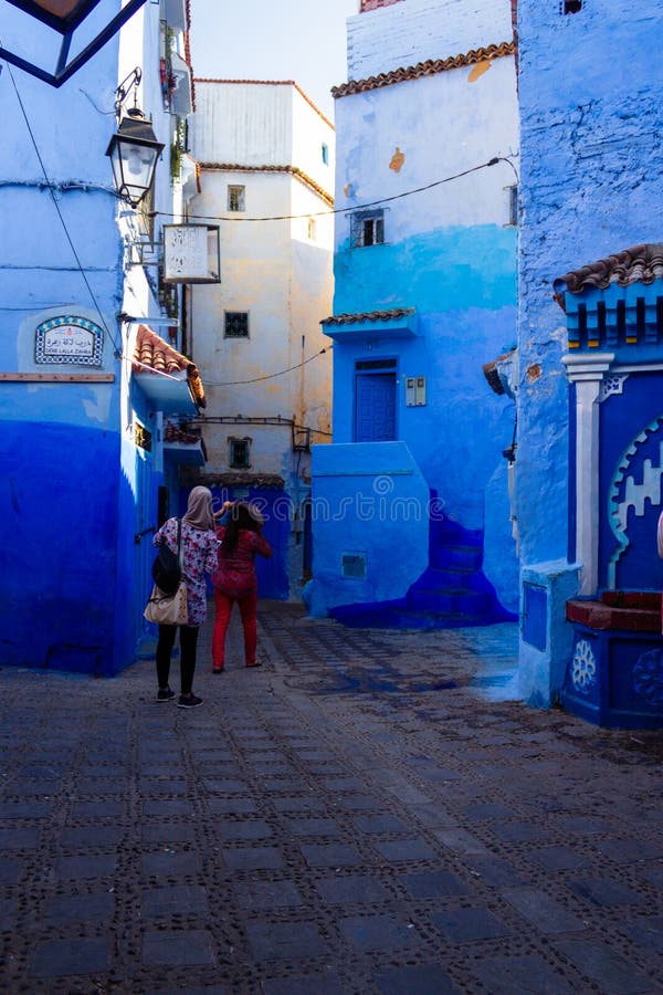 Alte Architektur in der alten marokkanischen Stadt