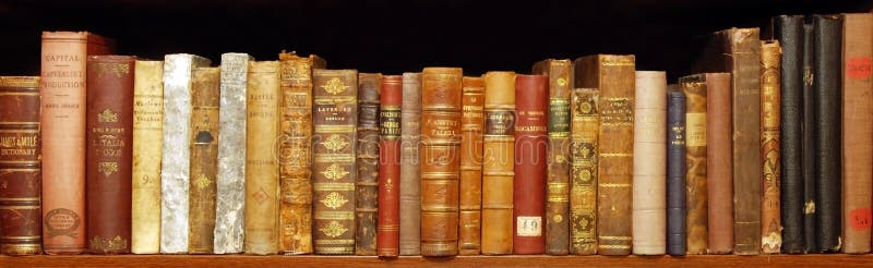 Alte Bücher stockfotografie Alte Bücher stockfotografie