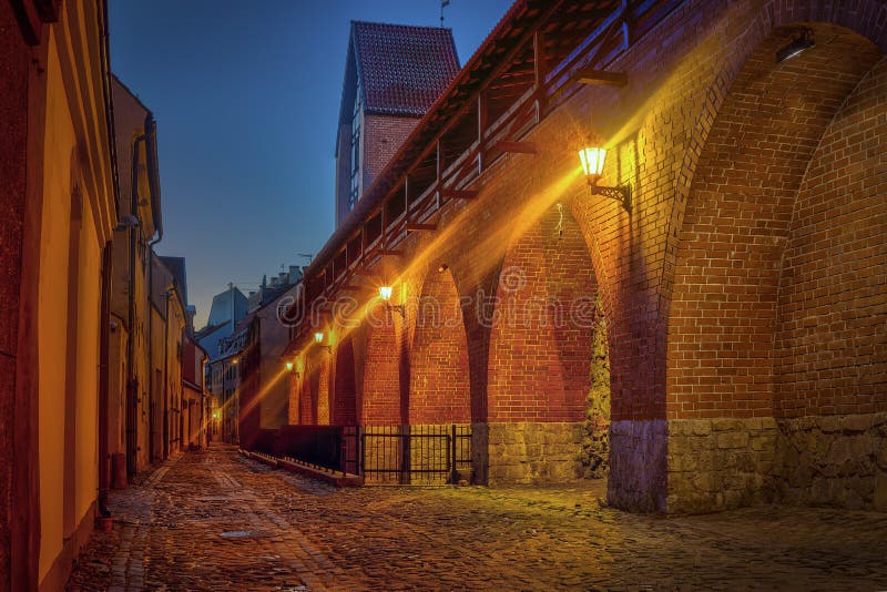Alte Festungsmauer in altem Riga lizenzfreies stockbild Alte Festungsmauer in altem Riga lizenzfreies stockbild