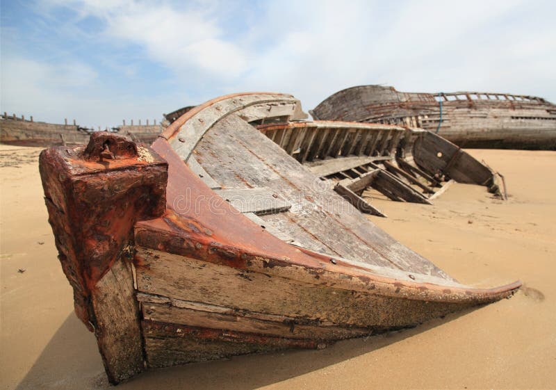 Alte Fischerboote lizenzfreie stockfotografie Alte Fischerboote lizenzfreie stockfotografie