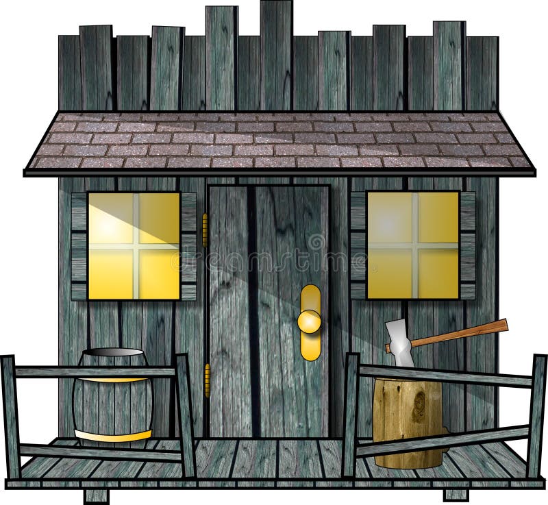 This illustration that I created depicts an old weathered shed. This illustration that I created depicts an old weathered shed.