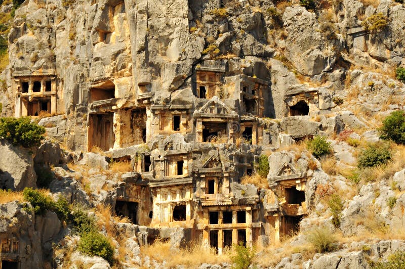 Ancient ruins in Myra Turkey. Ancient ruins in Myra Turkey