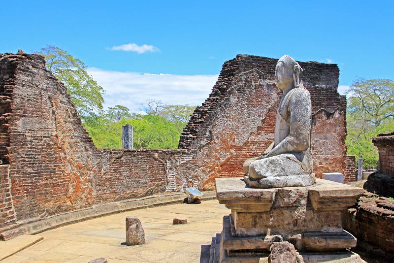 Alte Stadt Von Polonnaruwa-` S Vatadage - Sri Lanka UNESCO-Welterbe