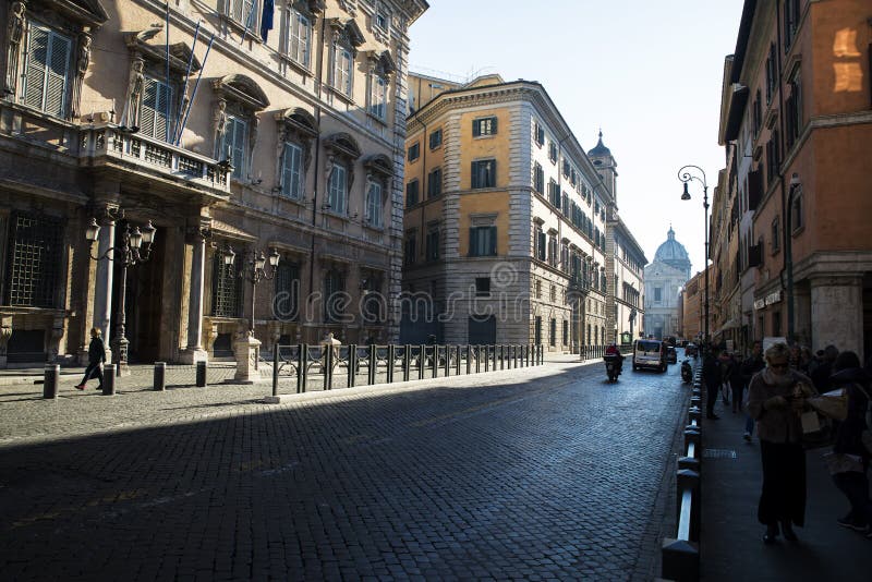Straßen In Rom