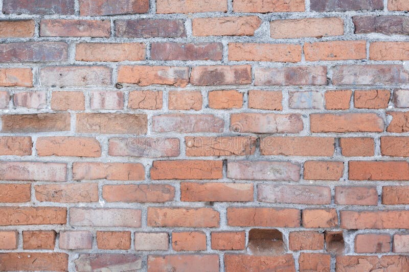 Alte verwitterte Ziegelmauer als Hintergrund. lizenzfreie stockfotografie