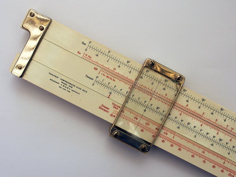 Alter Rechenschieber redaktionelles foto. Bild von vermehrung 50444776