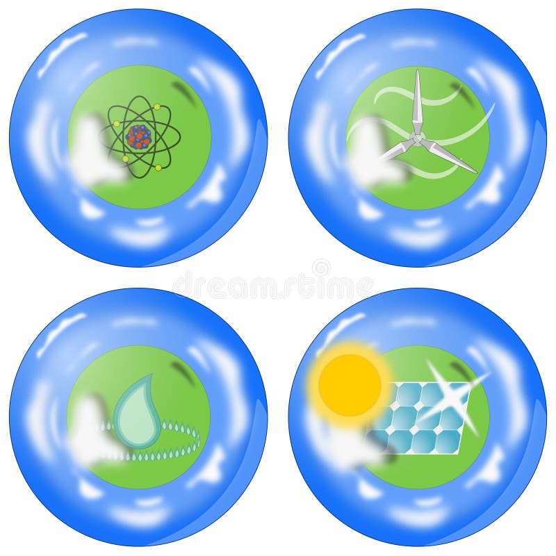 Alternative Energy Icon Set