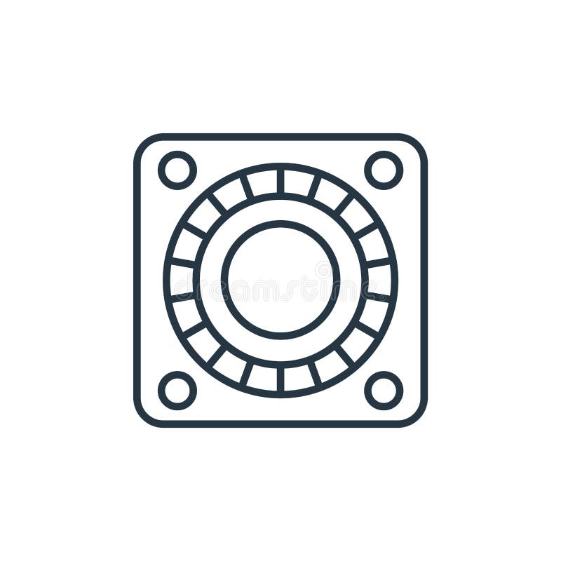 Alternator Vector Icon. Alternator Editable Stroke. Alternator Linear