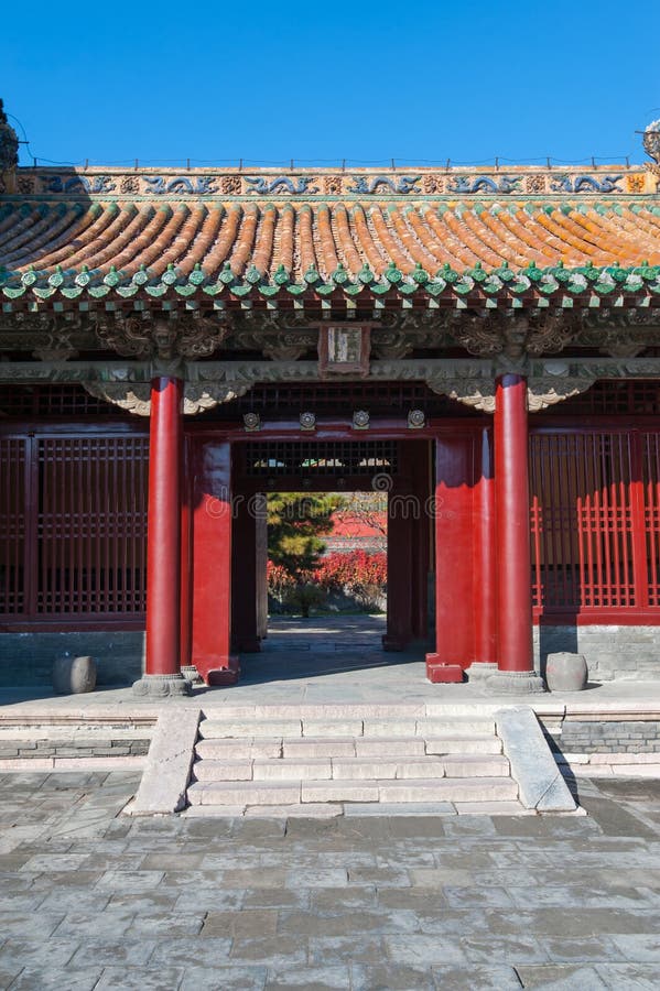 Altes chinesisches Gebäude stockbilder Altes chinesisches Gebäude stockbilder