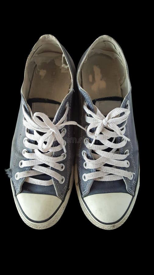 Altes Draufsichtisolat des Schuhes stockfotos Altes Draufsichtisolat des Schuhes stockfotos