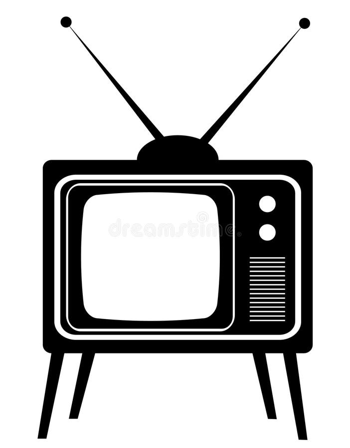 Altes Fernsehen lizenzfreie abbildung Altes Fernsehen lizenzfreie abbildung
