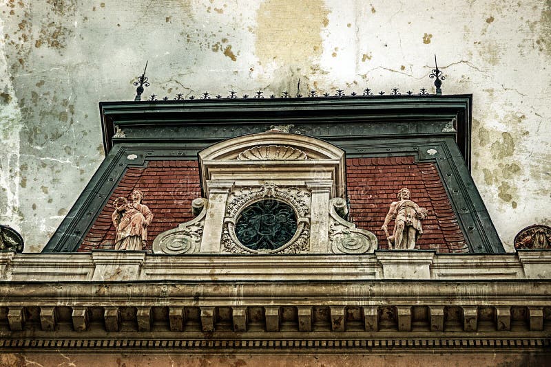 Altes Foto mit Fassade auf klassischem Gebäude Belgrad, Serbien 2 lizenzfreie stockbilder Altes Foto mit Fassade auf klassischem Gebäude Belgrad, Serbien 2 lizenzfreie stockbilder