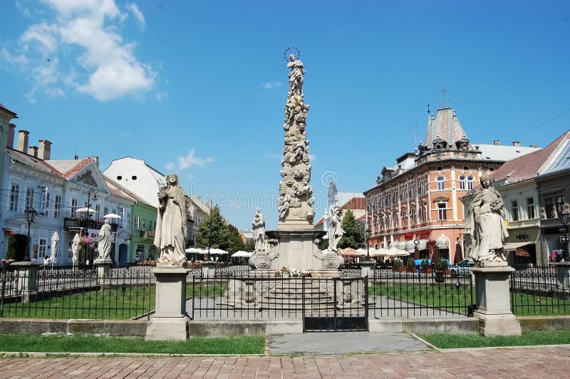 Altes Monument in Kosice-Stadt lizenzfreie stockfotografie