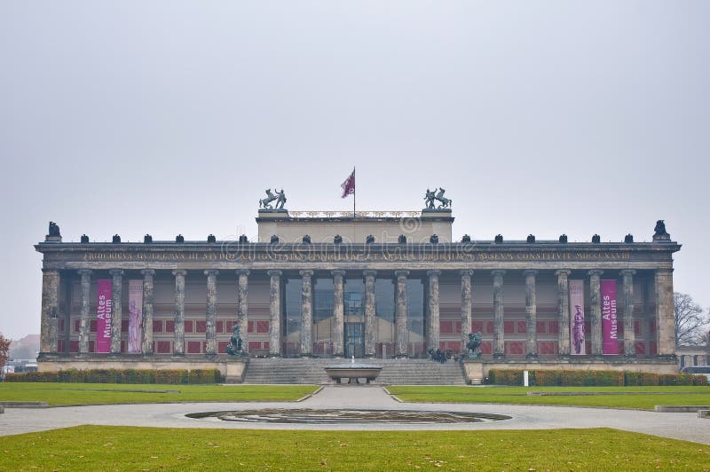 Altes Museum (Old Museum) at Berlin, Germany Editorial Photo - Image of ...