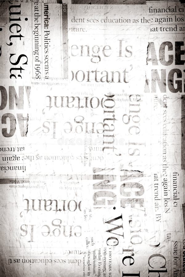 Altes Nachrichtenpapier stockbild Altes Nachrichtenpapier stockbild