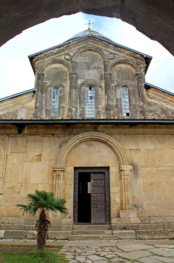 Altes orthodoxes Kloster Gelati nahe Kutaisi lizenzfreie stockfotos Altes orthodoxes Kloster Gelati nahe Kutaisi lizenzfreie stockfotos