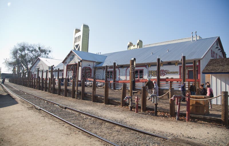 Old Sacramento lizenzfreies stockbild
