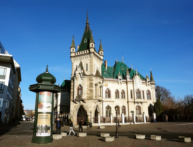 Altes Schloss in Kosice lizenzfreies stockfoto