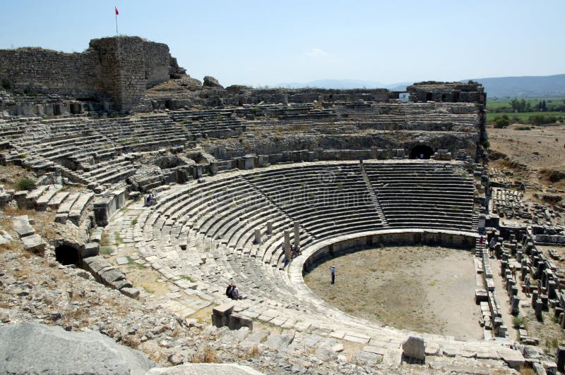 Altgriechisches Theater lizenzfreie stockfotografie Altgriechisches Theater lizenzfreie stockfotografie