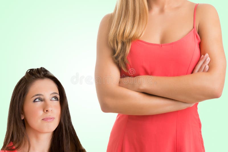 Alto e curto imagem de stock Alto e curto imagem de stock
