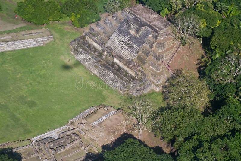 Altun Ha, maya ruins stock photo. Image of atone, limestone 36183390