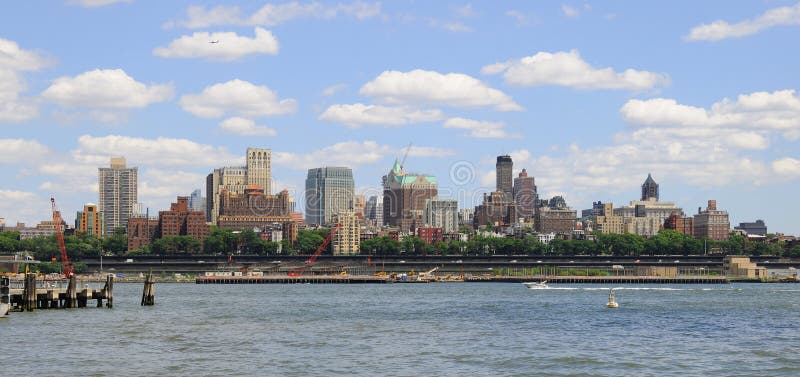Alturas de Brooklyn em New York City foto de stock royalty free Alturas de Brooklyn em New York City foto de stock royalty free