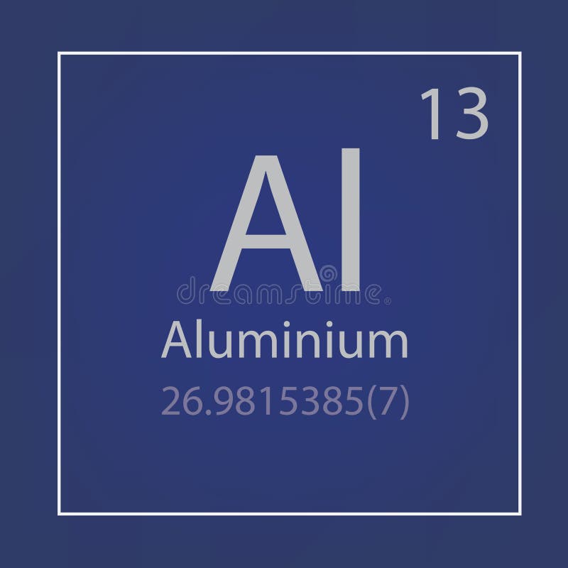 symbol of aluminium symbol of aluminium