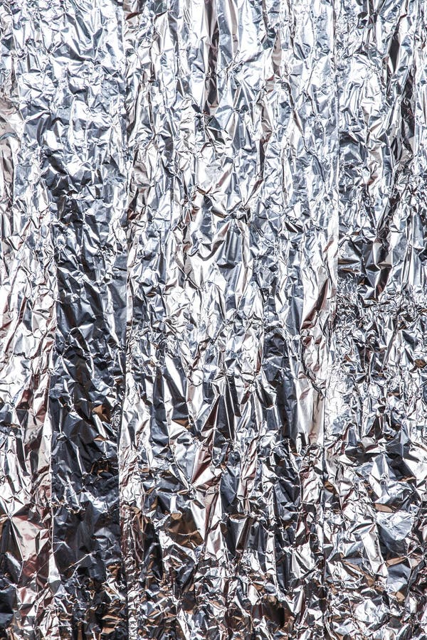 Aluminium foil stock photo. Image of wallpaper, jammed 116268562