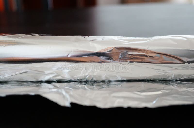 Aluminium foil stock photo. Image of foil, aluminium 44000098