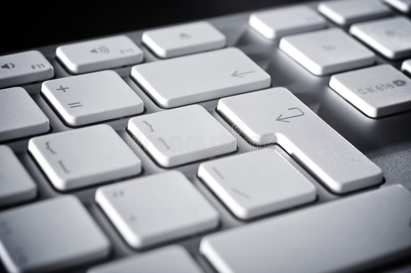 The aluminium keyboard stock photo. Image of aluminium 7321360