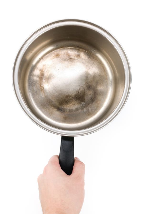 Aluminium pan stock photo. Image of aluminium, aluminum 4195540