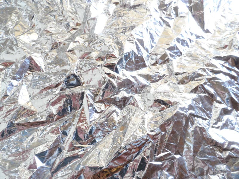 Aluminum Foil. Material, Packaging. Stock Image Image of bumps