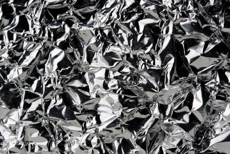 Aluminum foil texture stock photo. Image of sheet, aluminum 8397298