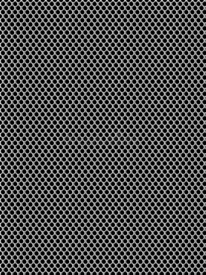 Aluminum mesh background texture vector illustration