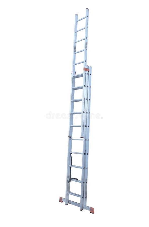 Aluminum metal step-ladder