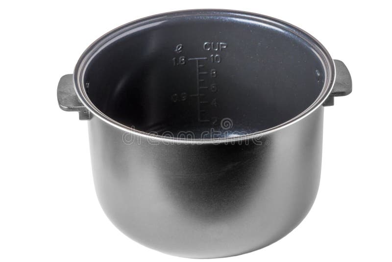 Aluminum Pan with Ceramic Coating Stock Image Image of stainless