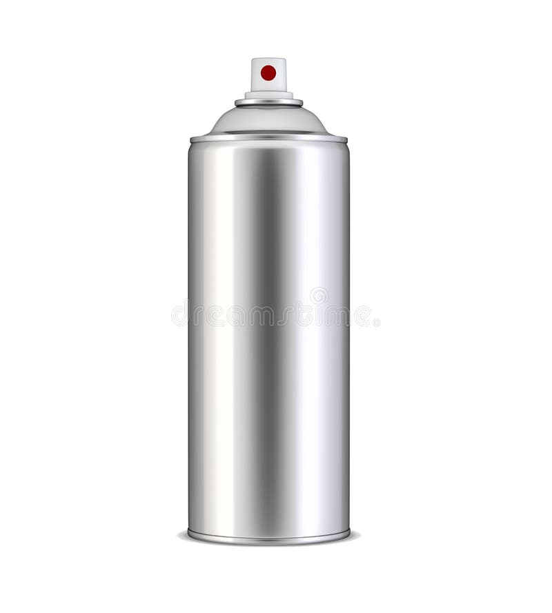 Aluminum spray can